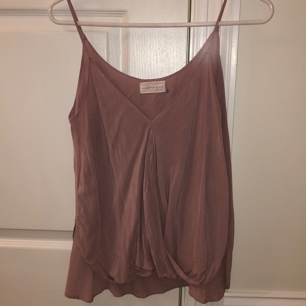 Pink Flowy Tank